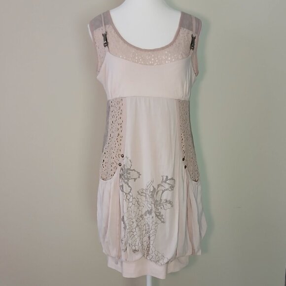 Angels Never Die Dresses & Skirts - Angels Never Die Boho Tunic Dress Pink Size 2